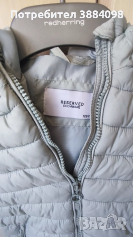 Детско преходно яке размер 128 см, снимка 2 - Якета - 51631181