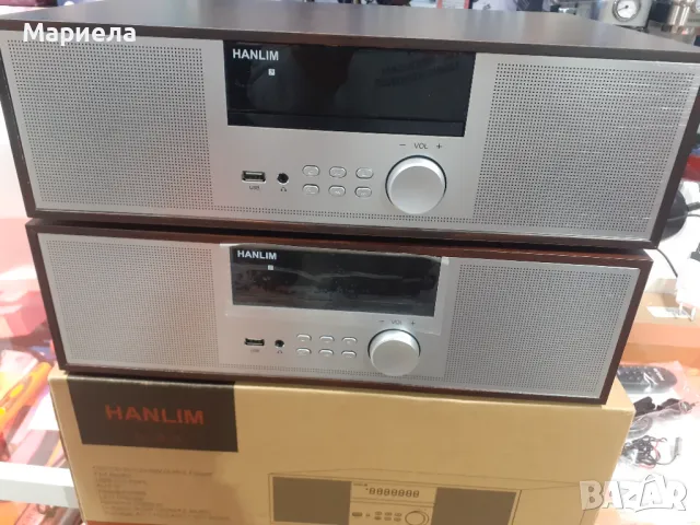 Ретро микро HiFi система CD плейър 40 W CD стерео мини компонент, FM/Bluetooth /USB с дистанционно, снимка 9 - Аудиосистеми - 48318433