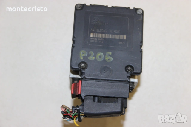 ABS модул Peugeot 206 (1998-2009г.) 10094811083 / 9632539480 / 96 325 394 80 / 10.0948-1108.3