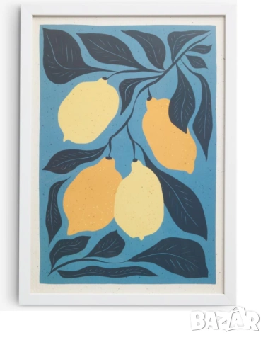 Бяла рамка от MDF 21 х 30 см.