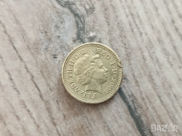 Монета 2005 Великобритания 1 pound (Menai Bridge) - Elizabeth II, снимка 3 - Нумизматика и бонистика - 52111348