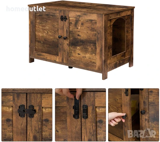 ПРЕОЦЕНЕН Шкаф с котешка катерушка D051-BF03MW01, снимка 3 - За котки - 50631307