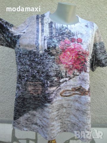 3XL Нова блуза Lian, снимка 3 - Тениски - 46435906