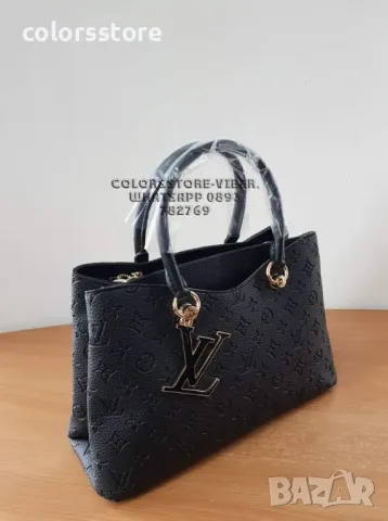 Луксозна Черна чанта Louis Vuitton-SG39U, снимка 4 - Чанти - 47405022