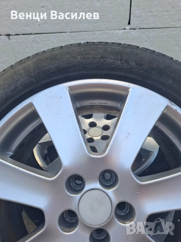 продавам 17 цола джанти с гуми ...., снимка 5 - Гуми и джанти - 51797591