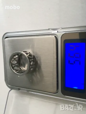 Красив нова сребърна халка,тегло 5.64г,проба 925. , снимка 2 - Пръстени - 49674092