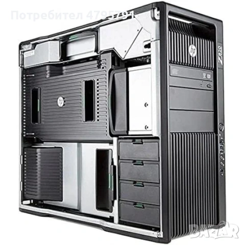 HP Z820 Workstation – 16 ядра, 64GB RAM, Quadro K5000, SSD
