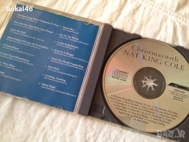 Christmas  with Nat King Cole, снимка 2 - CD дискове - 52813385
