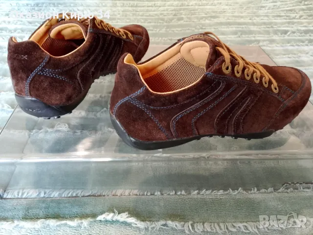 Geox Respira велурени обувки , снимка 10 - Спортно елегантни обувки - 50299402