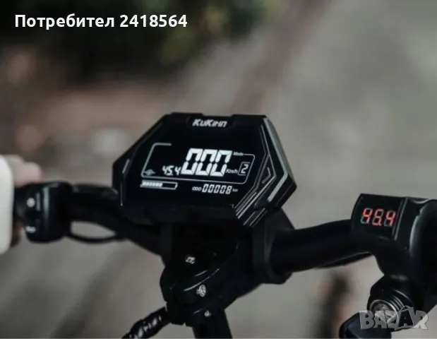 Електрическа тротинетка KuKirin M5 Pro – 1000W, 70 км пробег, 52 км/ч, сгъваема, снимка 5 - Скутери и тротинетки - 49770831