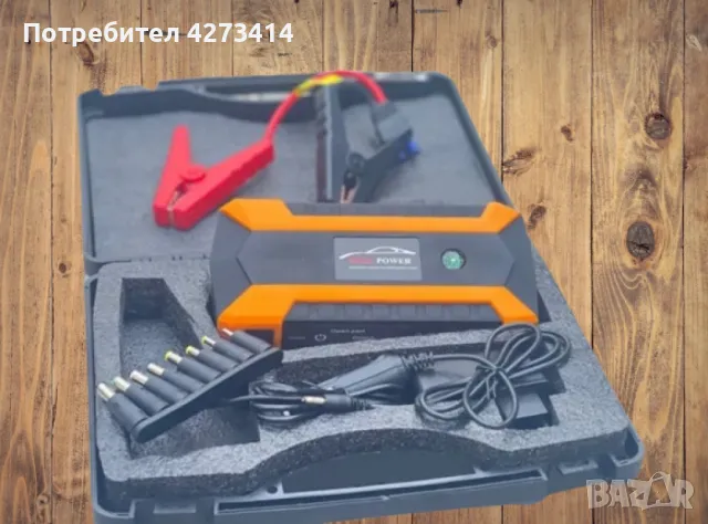 Стартерно устройство Jump Starter 6000mAh, снимка 2 - Аксесоари и консумативи - 48305460