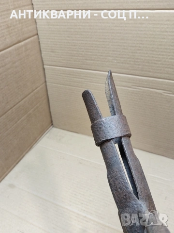 Соц Стара Масивна Военна Лопата 1.420кг. НОМЕР 1347., снимка 8 - Антикварни и старинни предмети - 53938602