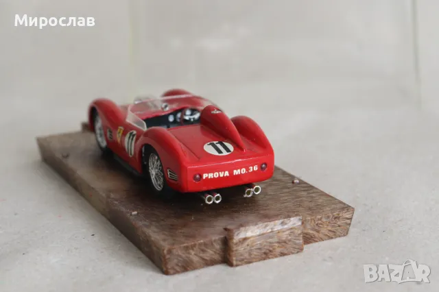 1:43 BRUMM FERRARI КОЛИЧКА МОДЕЛ ИГРАЧКА, снимка 5 - Колекции - 49411575