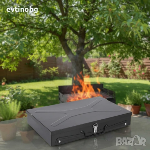 Градинска сгъваема скара за къмпинг и пикник, снимка 3 - Барбекюта - 54105008