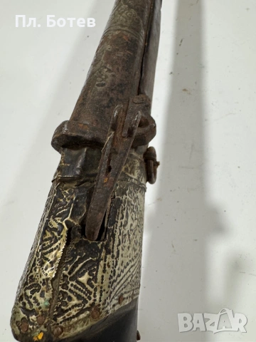 Стара фитилна пушка, снимка 7 - Антикварни и старинни предмети - 54033469
