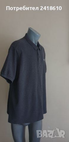 Lacoste Pique Cotton Mens Size 7 -  2XL  ОРИГИНАЛ! Мъжка тениска!, снимка 4 - Тениски - 46433344