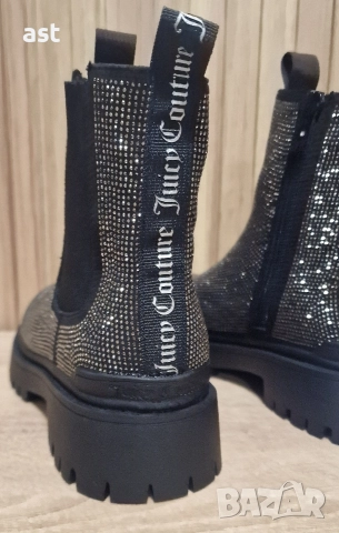 Боти с камъчета juicy, снимка 5 - Дамски боти - 52850167