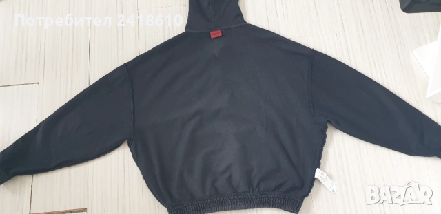 Hugo Boss HUGO Dulongo Washed Full Zip Oversize  Mens Size L НОВО! ОРИГИНАЛ! Мъжки Суичер!, снимка 8 - Суичъри - 53337056