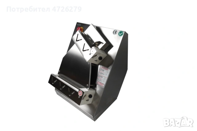 Ламинатор за тесто 30 см, регулируема дебелина до 3 мм, 0.18 kW, 230V, снимка 2 - Обзавеждане на кухня - 54121175