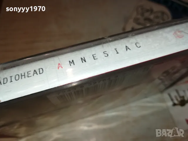 RADIOHEAD AMNESIAC-ORIGINAL TAPE 1311241212, снимка 11 - Аудио касети - 47951919