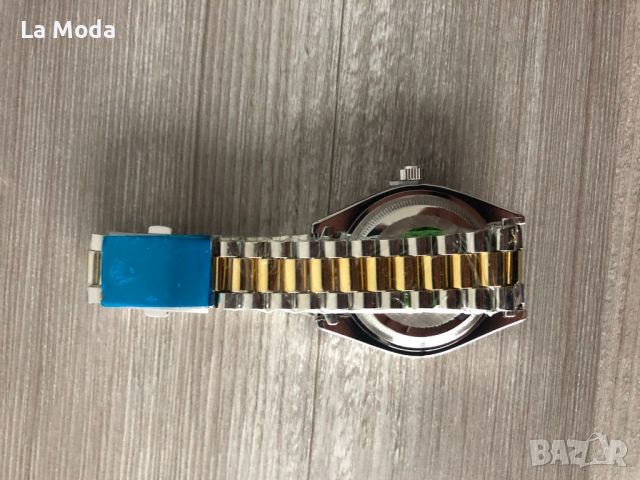 Часовник Rolex Datejust златен би , снимка 4 - Мъжки - 45943408