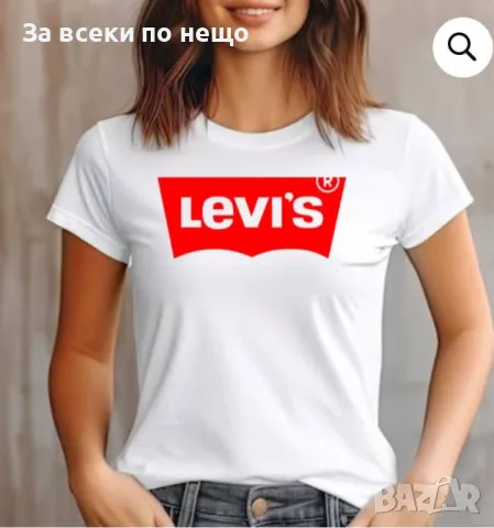 LEVI'S Дамска Тениска👚Дамска Блуза С Къс Ръкав Левийс Код LFS294, снимка 1 - Тениски - 49019733