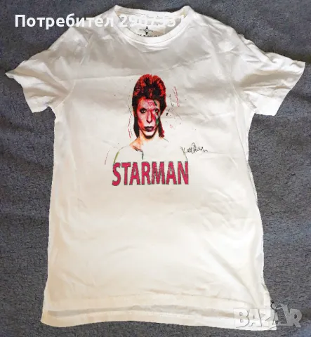 Тениска David Bowie - Starman, снимка 1 - Тениски - 46912396