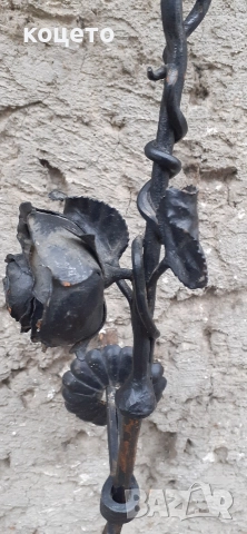 уникална камбана за порта ковано желязо, снимка 7 - Антикварни и старинни предмети - 52875925