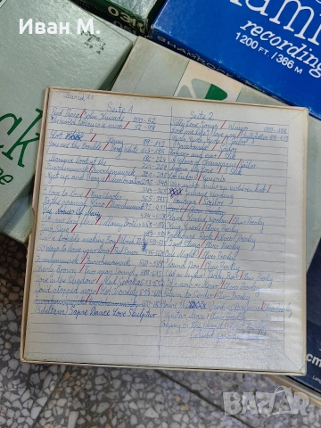 Магнетофонни ролки 18 см 62 бр за 300 лв, снимка 7 - Други - 52822439