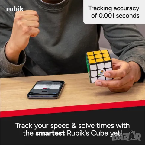 Оригинален смарт куб на Рубик 3x3x3 Rubik's Cube ConnectedX, снимка 8 - Игри и пъзели - 44996887