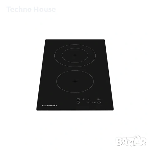 Двоен скъклокерамичен плот Daewoo BH3VTF20BNL-DE 30 см, снимка 3 - Котлони - 54265645