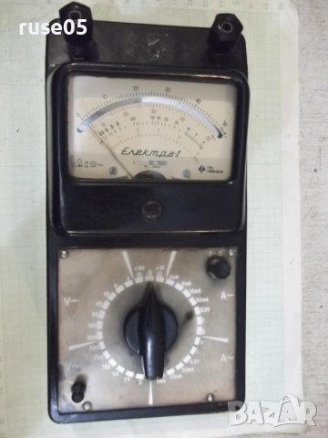 Мултицет "Електра-1" работещ, снимка 2 - Други - 51990305