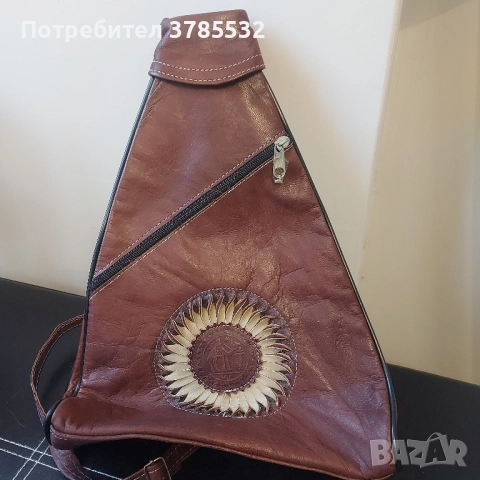 Раница естествена кожа