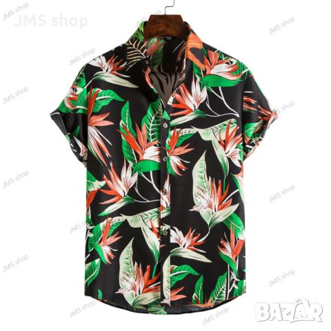 Мъжка флорална риза Ditsy, 10цвята , снимка 7 - Ризи - 45493074