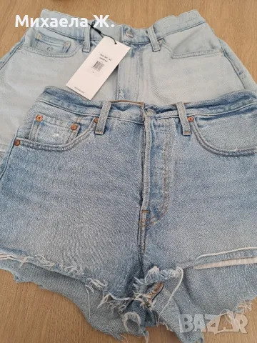 Нови къси дънкови панталони Calvin Klein , снимка 11 - Къси панталони и бермуди - 49389617