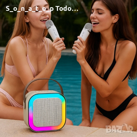 Караоке комплект NewEvo - Bluetooth 5.3, забавлението, което никога не спира