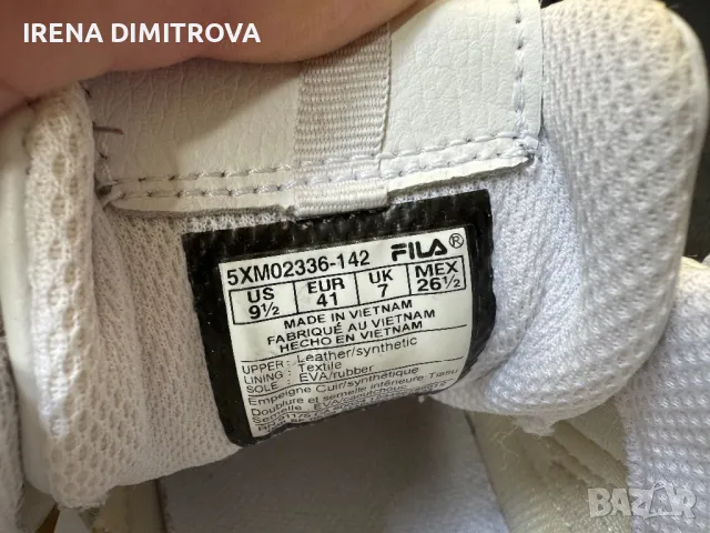 Fila номер 41 .стелка 26см, снимка 8 - Маратонки - 48002480