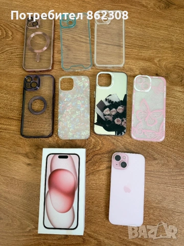 iPhone 15 Pink 128 GB, снимка 2 - Apple iPhone - 54268960