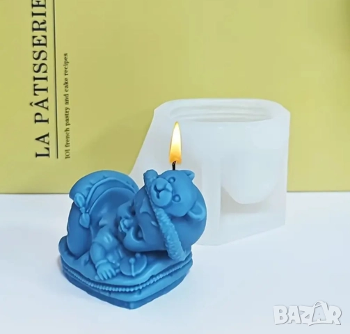 Молд бебе с шапка с мече, снимка 3 - Форми - 52072683