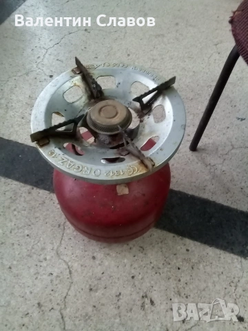 Газова бутилка и отоплител