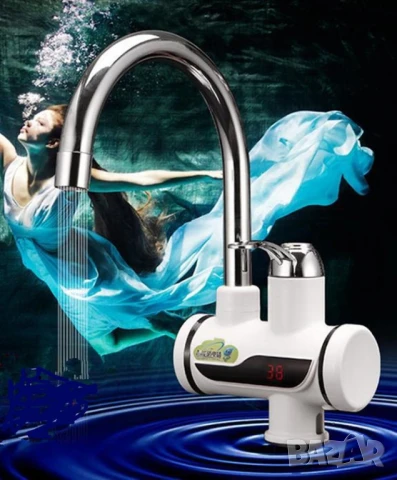Смесител за вода с нагревател за мигновено загряване