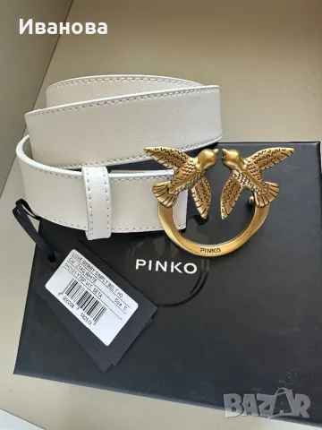 Дамски колани Pinko 3см, снимка 2 - Колани - 48471541