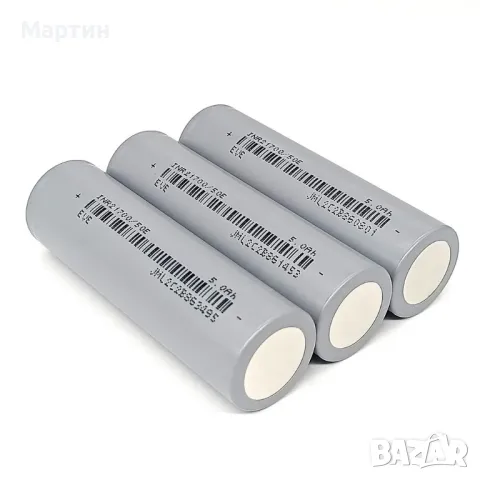 Батерия EVE 50E 21700 5000mah 15А - НОВИ, снимка 6 - Друга електроника - 47554703