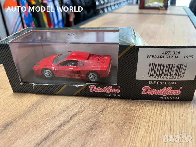 Метална колекционерска количкa REVELL FERARRI мащаб 1:43 ITALY, снимка 9 - Колекции - 50868123