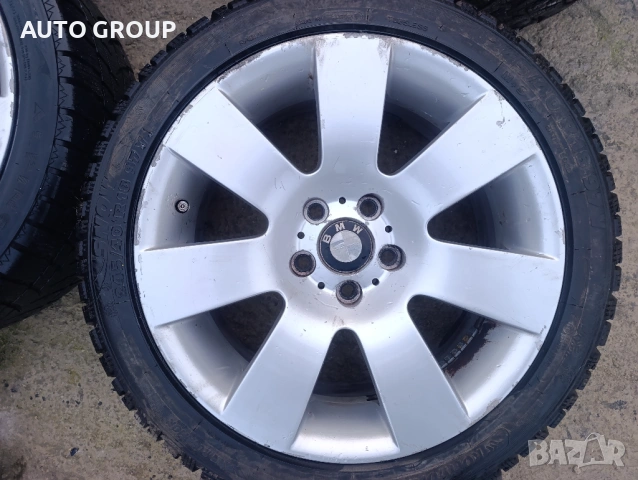 Джанти с гуми 18" - 5х120 ЕТ20 БМВ Е60/ BMW E61, снимка 3 - Гуми и джанти - 53752063