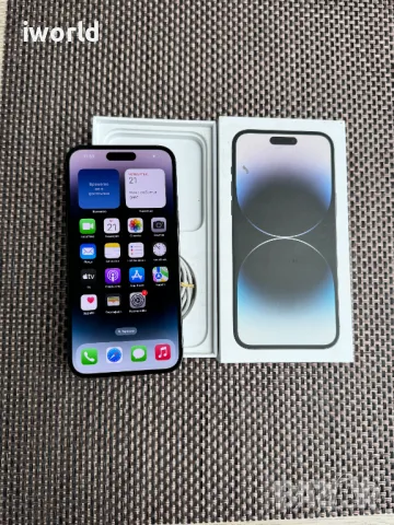 100% Батерия⚠️ iPhone 14 Pro MAX ❗️Лизинг от 58лв/м ❗️ Space Black / черен, снимка 8 - Apple iPhone - 48052395