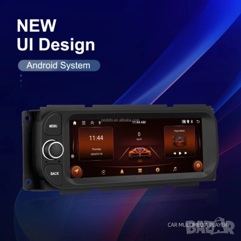 Мултимедия за Jeep, Grand Cherokee, Android, навигация, за Wrangler, Dodge, Chrysler, плеър, 2DIN, снимка 6 - Аксесоари и консумативи - 53508551