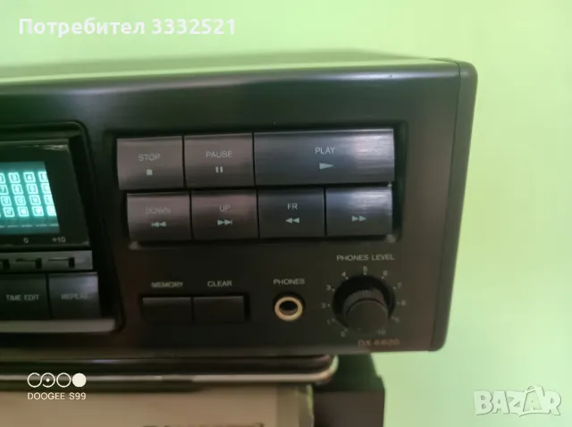 CD player Onkyo DX-6820 , снимка 6 - Декове - 47144711