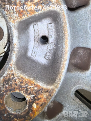 Мицубиши Галант 17 4х114.3,7J , снимка 7 - Гуми и джанти - 52749489