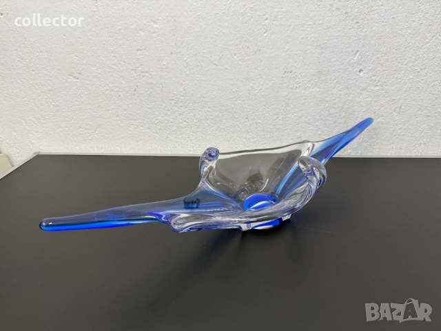 Скулптурна купа / фруктиера. №7680, снимка 3 - Антикварни и старинни предмети - 52637847